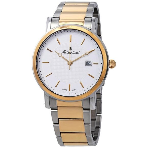 FX04191B NWT Mathey-Tissot Fashion Men's Quartz Steel Authentic Watch - Picture 1 of 3